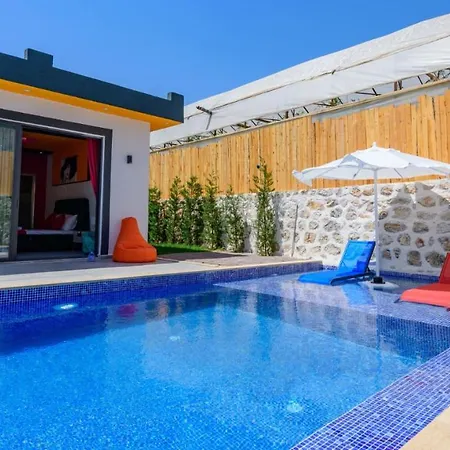 Zeytin Dali - Kalkan'da Jakuzili Balayi Villasi 페티예